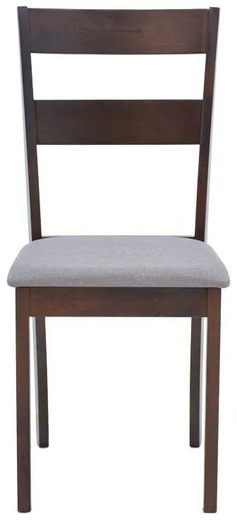 Καρέκλα Dallan  pakoworld σε καρυδί απόχρωση 40x47.5x89εκ