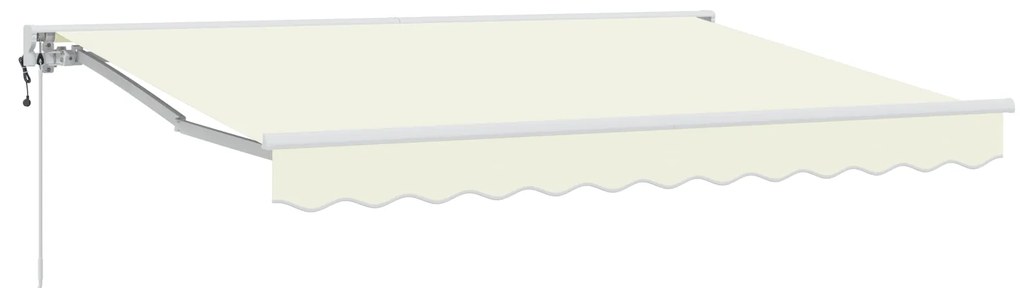 vidaXL Σκηνίτσα Αναδιπλούμενη Κρεμ 250x200 cm