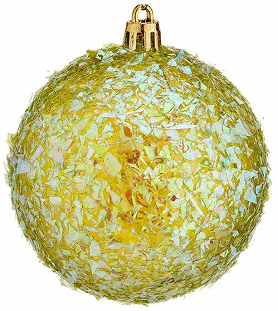 Σετ Χριστουγεννιάτικες Μπάλες Krist+ Πράσινο Πλαστική ύλη (12 Μονάδες)