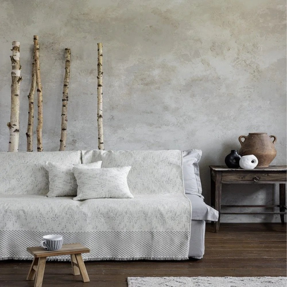 Ριχτάρι Batista Ivory Nima Πολυθρόνα 180x180cm Acrylic,Cotton,Polyester