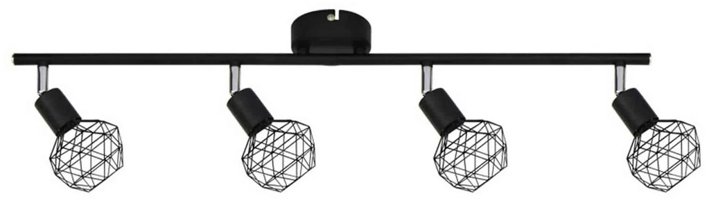 Φωτιστικό Spot Luminairies MC15614B Black Metal