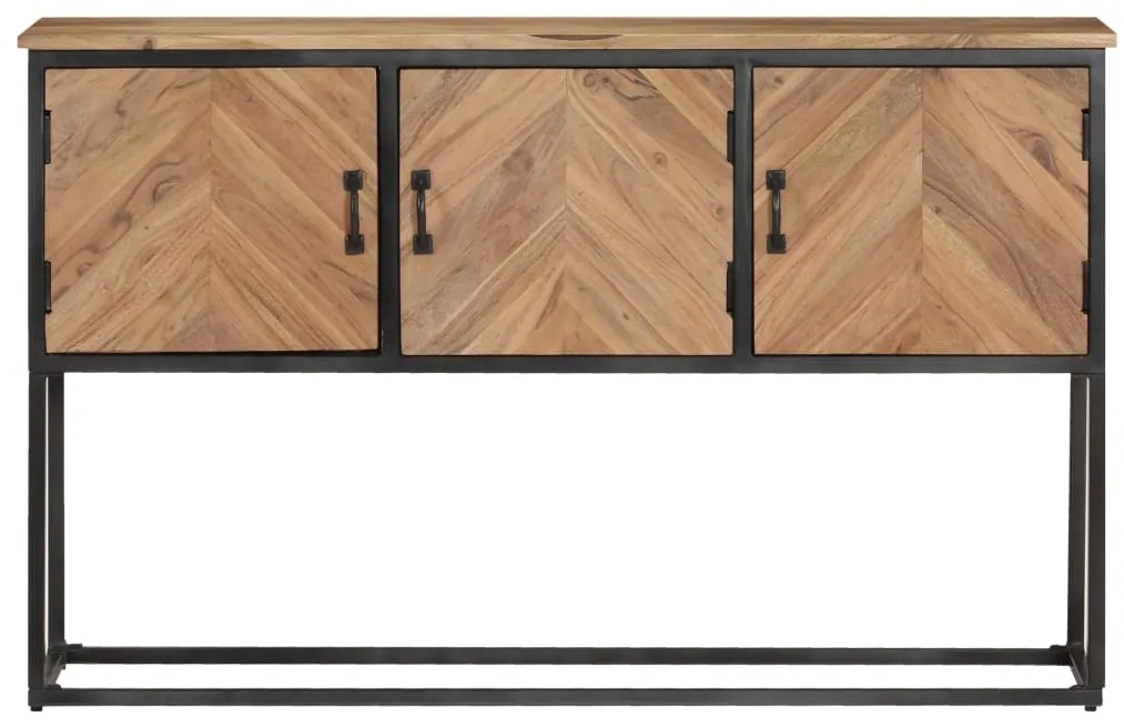 vidaXL Κονσόλα 120 x 30 x 75 εκ. από Μασίφ Ξύλο Ακακίας