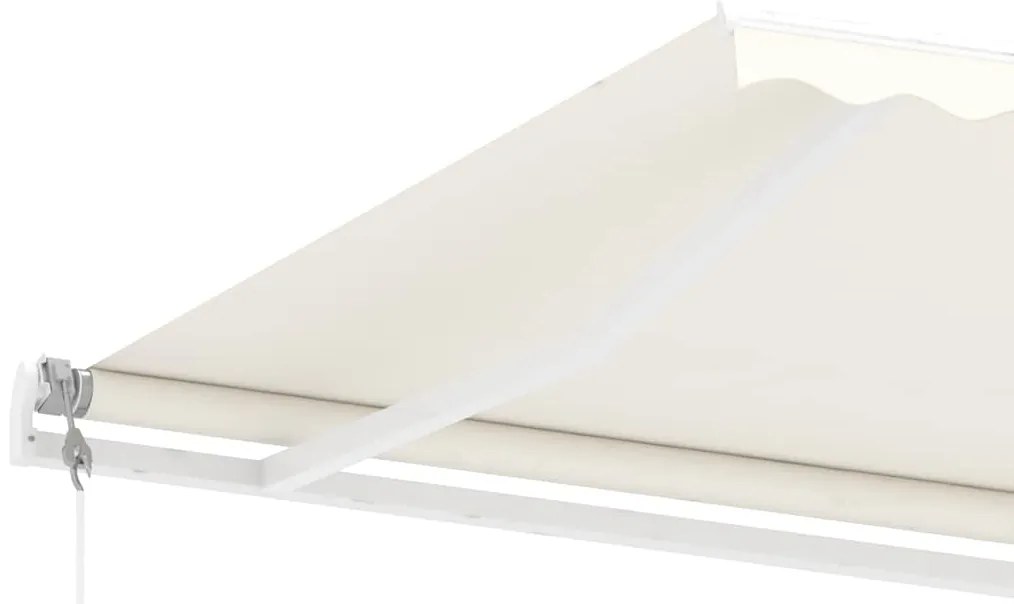 vidaXL Τέντα Αυτόματη Ανεξάρτητη Κρεμ 300 x 250 εκ.