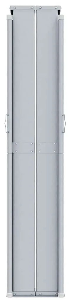 vidaXL Σκίαστρο Πλαϊνό Συρόμενο Κόκκινο 200 x 600 εκ.
