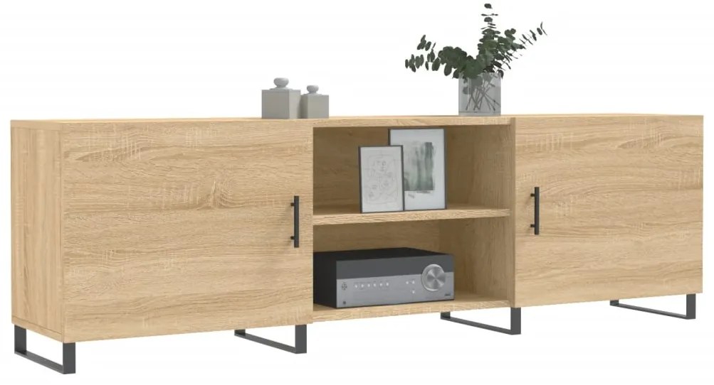 vidaXL Έπιπλο Τηλεόρασης Sonoma Δρυς 150x30x50 εκ. Επεξεργασμένο Ξύλο