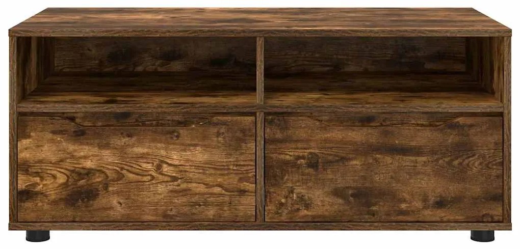 vidaXL Ντουλάπι TV Καπνιστό Δρύς 100 x 48 x 43 εκ. Επεξεργασμένο ξύλο