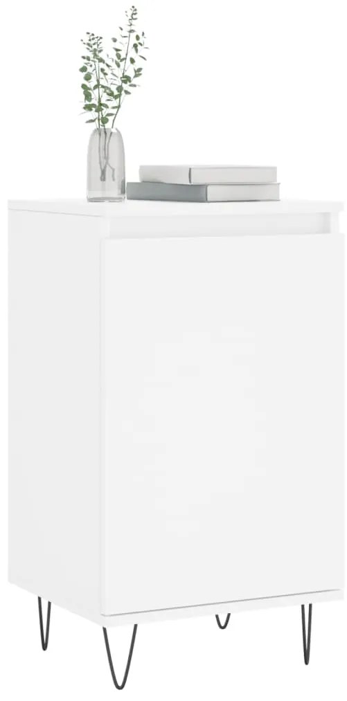 vidaXL Ντουλάπια 2 τεμ. Λευκά 40 x 35 x 70 εκ. από Επεξεργασμένο Ξύλο