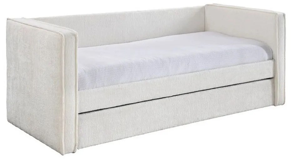 Liberta CALMO ΚΑΝΑΠΕΣ ΚΡΕΒΑΤΙ (ΓΙΑ ΣΤΡΩΜΑ 90x195cm) CREAM 222x99xH84,2cm 222x99xH84,2cm 09-2035