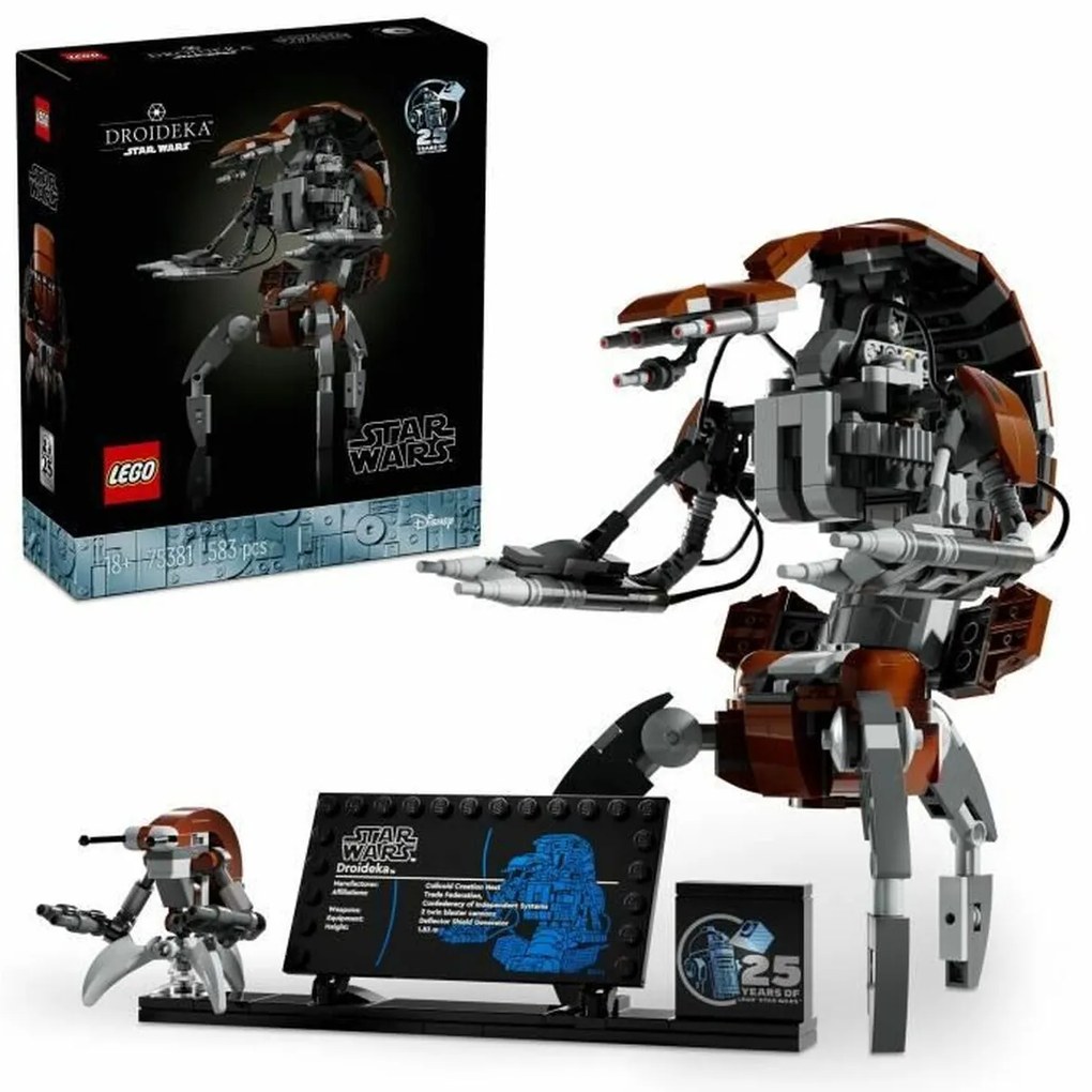Παιχνίδι Kατασκευή Lego Star Wars™ 75381 Droideka Πολύχρωμο 583 Τεμάχια
