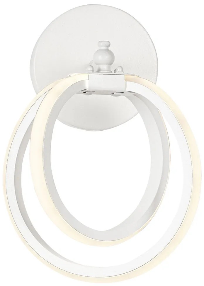 Απλίκα Τοίχου LED Step Dimmable Heronia Venus 01-0414 White