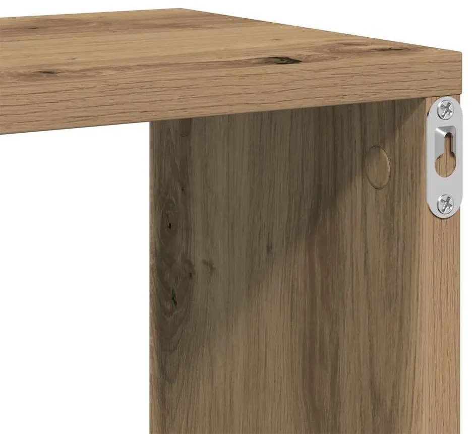 Ράφι τοίχου Artisan Oak 104x20x58,5 cm Κατασκευασμένο ξύλο - Καφέ