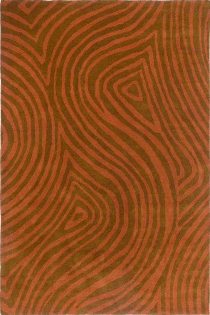 Χαλί Décor Groove 097703 Burnt Orange Brink &amp; Campman 140X200cm