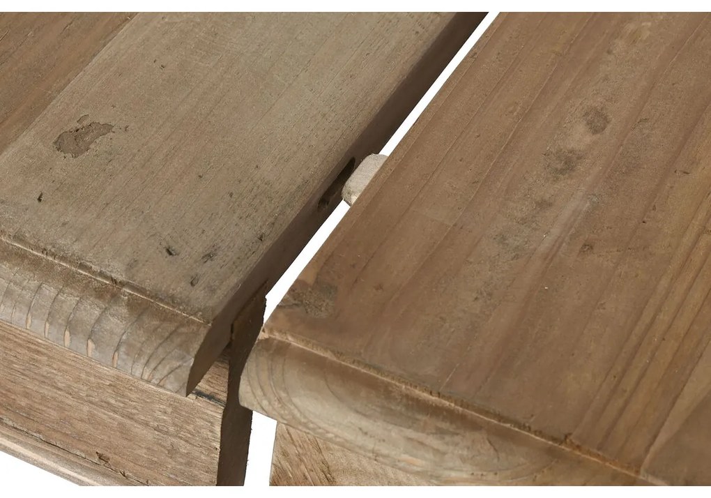 Τραπεζαρία Home ESPRIT Φυσικό Έλατο 100 x 100 x 78 cm