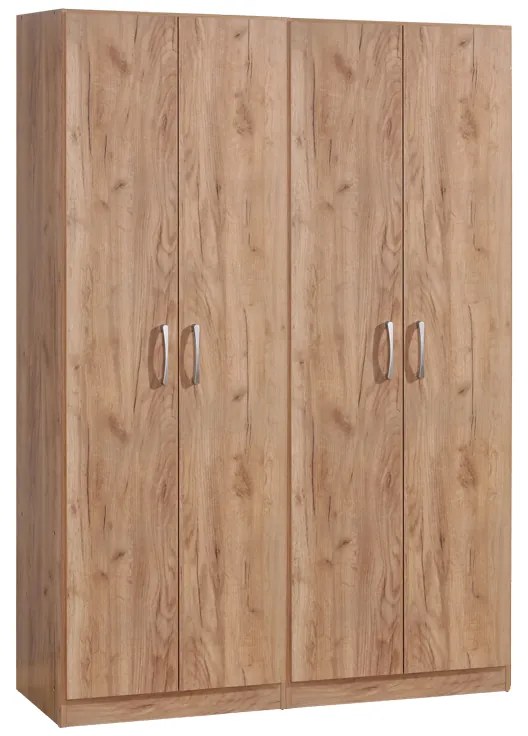 ΝΤΟΥΛΑΠΑ ΡΟΥΧΩΝ ΤΕΤΡΑΦΥΛΛΗ JONAR I PAKOWORLD ΧΡΩΜΑ OAK 120X42X180ΕΚ