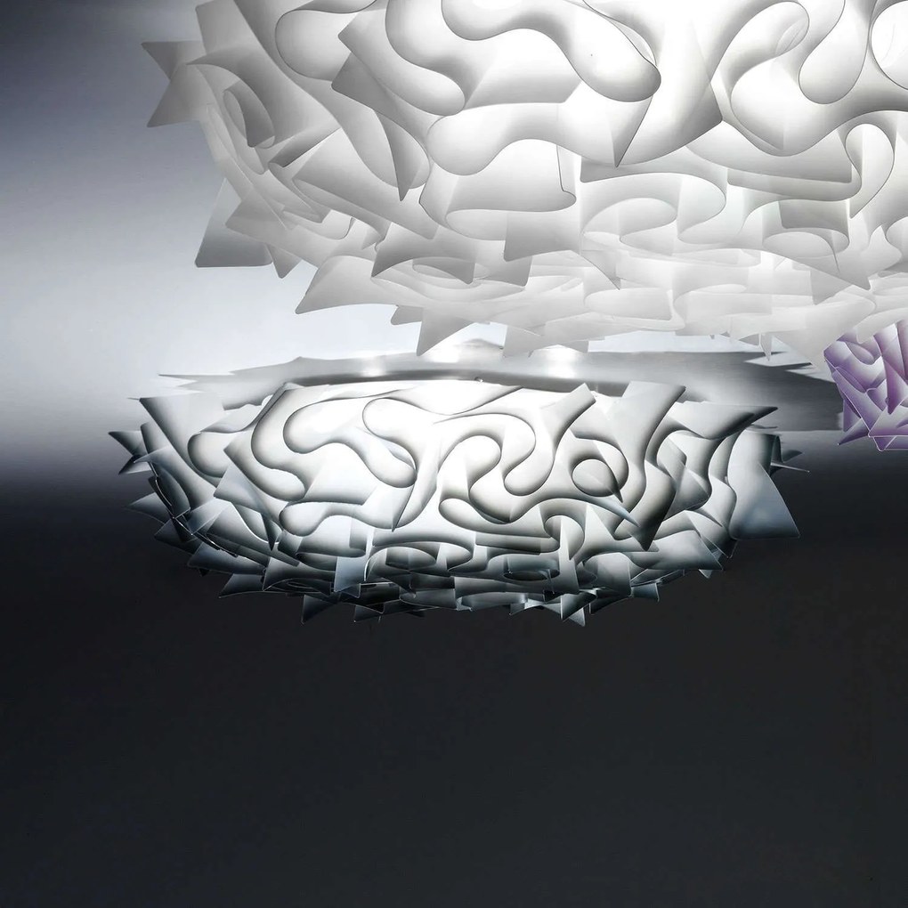 Φωτιστικό Οροφής - Τοίχου Veli Large Charcoal Slamp Aluminium, Polypropylene