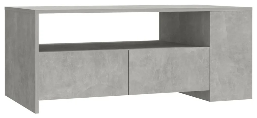 vidaXL Τραπεζάκι Σαλονιού Γκρι Σκυρ. 102x55x42 εκ. Επεξεργασμένο Ξύλο