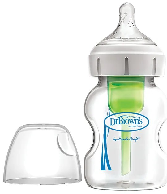 DR. BROWN'S Μπιμπερό γυάλινο Options (Φ.Λ.) 150 ml WB 51700