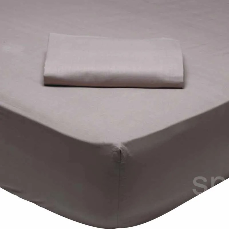 Σεντόνι Μονό Με Λάστιχο (100x200+35) Das Home Best Line Μπεζ