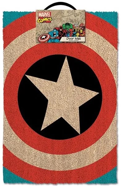 Πατάκι πόρτας Captain America - Shield