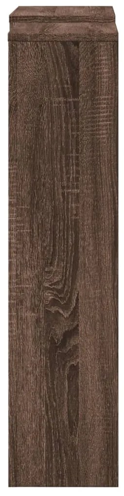 vidaXL Κάλυμμα Καλοριφέρ Καφέ Δρυς 205x21,5x83,5εκ. Επεξεργασμένο Ξύλο