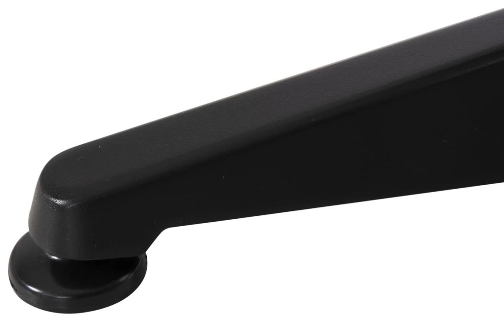 ΤΡΑΠΕΖΙ ΣΤΡΟΓΓΥΛΟ GOSS ΑΛΟΥΜΙΝΙΟ ΜΑΥΡΟ Φ60x70Υεκ.