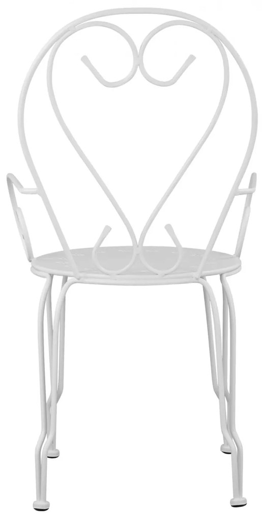 Καρέκλα - Πολυθρόνα AMORE C5008.12 Μεταλλική Λευκή 49x48x90 εκ. 49x48x90 εκ.