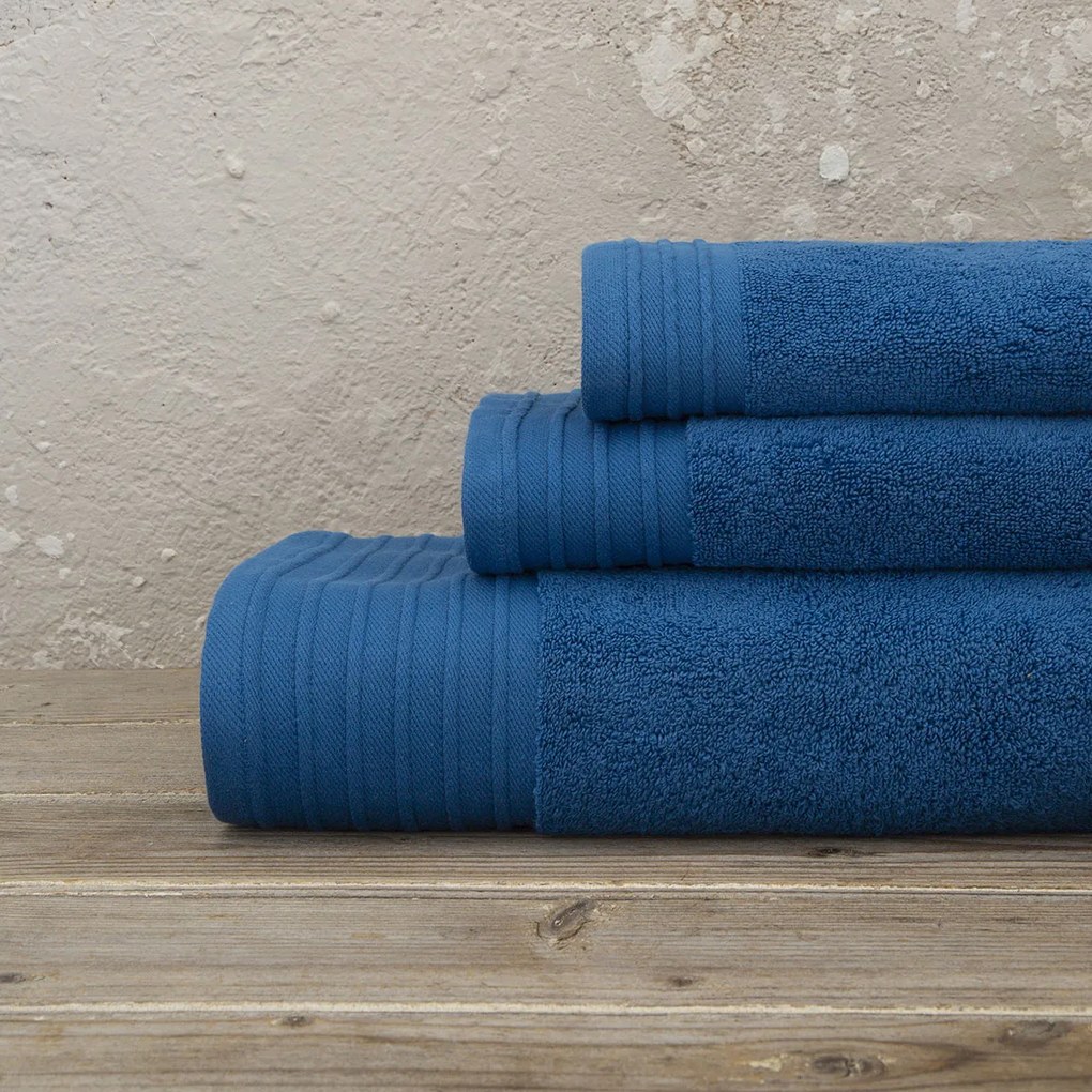 Πετσέτα Χεριών (40x60) Nima Bath Feel Fresh New 500gsm Μπλε