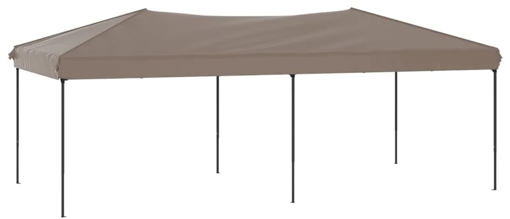 vidaXL Πτυσσόμενη Τέντα Εκδηλώσεων Taupe 3x6 μ.