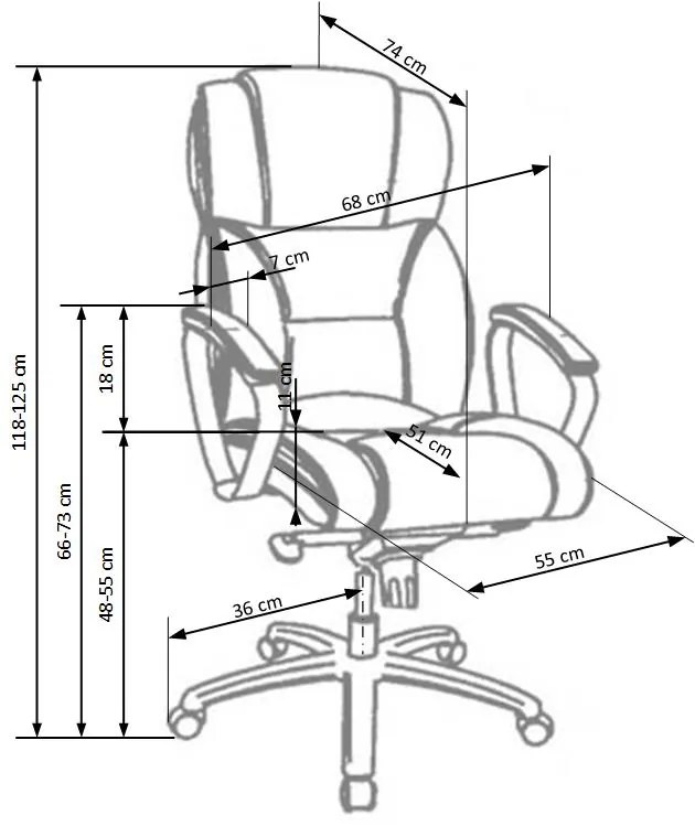 FOSTER chair color: black DIOMMI V-CH-FOSTER-FOT-CZARNY