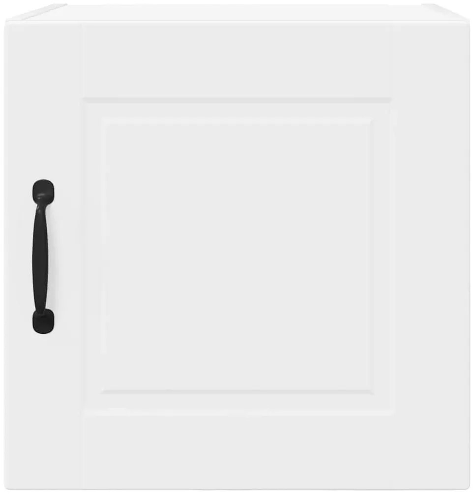 vidaXL Κρεμαστό ντουλάπι κουζίνας με ράφι Λευκό 40 x 31 x 40 εκ.