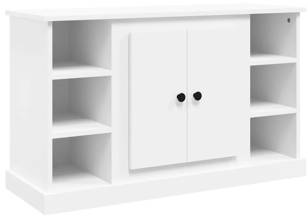 vidaXL Ντουλάπι Λευκό 100 x 35,5 x 60 εκ. από Επεξεργασμένο Ξύλο