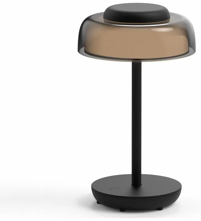 Adeleq Πορτατίφ LED PC Επαναφορτιζόμενο 3W 5DVC 3000K-4000K-5000K Μαύρο 5-051
