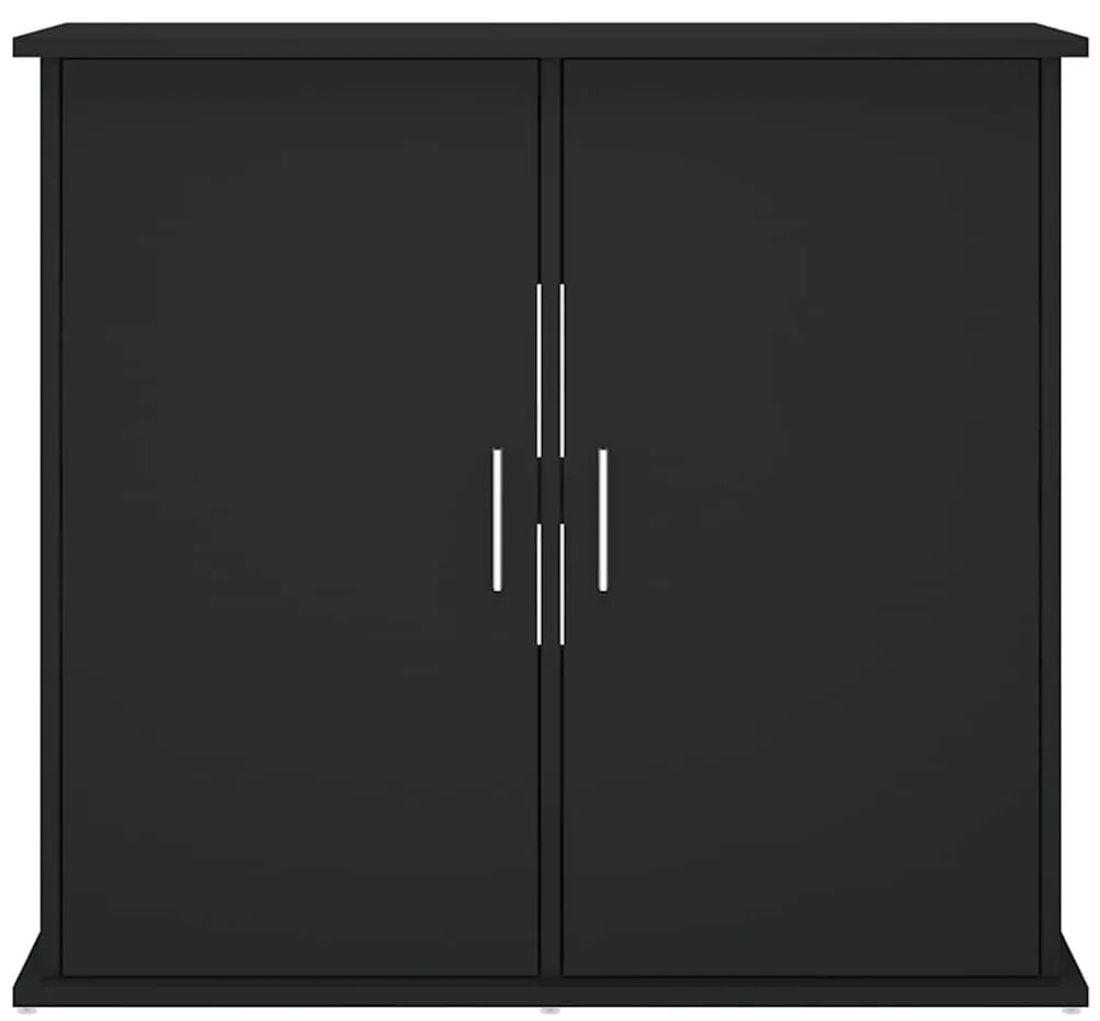 vidaXL Βάση Ενυδρείου Μαύρη 81 x 36 x 73 εκ. από Επεξεργασμένο Ξύλο