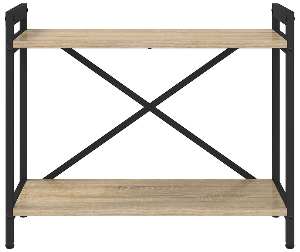 vidaXL Βιβλιοθήκη Sonoma Δρυς 60 x 30 x 48.5 εκ Επεξεργασμένο ξύλο