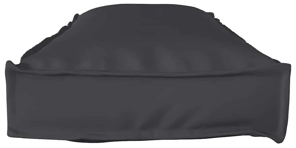 vidaXL Σετ Μαξιλαριών Πάγου 2 pcs Μαύρο 120 x 40 x 8 εκ Ύφασμα Oxford