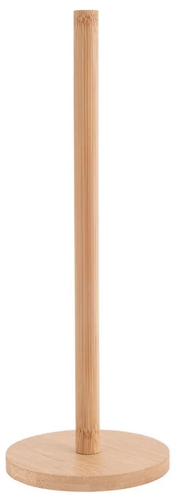 Estia 01-12984 Βάση για Χαρτί Κουζίνας Ξύλινη 12x12x33.5cm, Καφέ