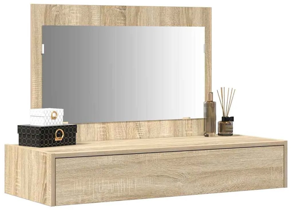 vidaXL Τραπέζι περιποίησης Καφέ 100 x 40 x 70 εκ. Επεξεργασμένο ξύλο