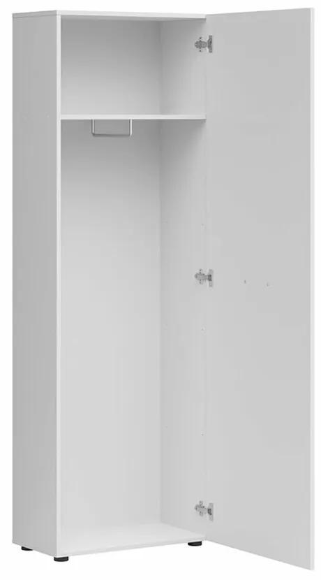 Ντουλάπα Boston DG101, Άσπρο, 179x60x32cm, 34 kg, Πόρτες ντουλάπας: Με μεντεσέδες, Αριθμός ραφιών: 1, Αριθμός ραφιών: 1 | Epipla1.gr