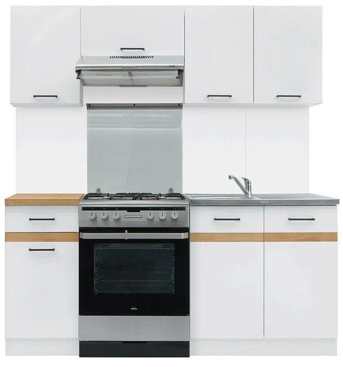 Σετ κουζίνας Econ plus 118, 180x60cm, Πάγκος, Πλαστικοποιημένη μοριοσανίδα