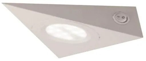 Πάνελ LED Slim Τρίγωνο 2W 4200K PLUS Πλαστικό Λευκό 145-68671 Eurolamp 145-68671 Λευκό