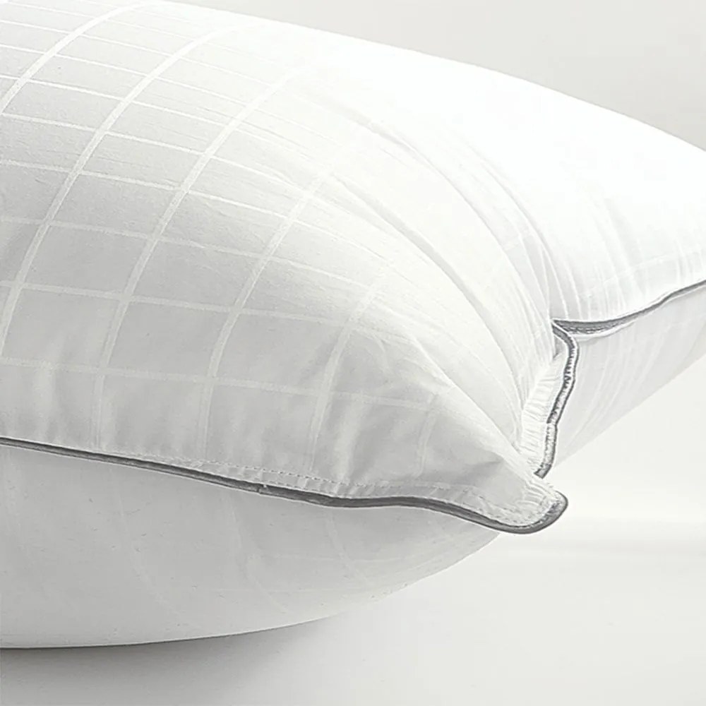 Μαξιλάρι Ύπνου Quallofil Air White Vesta Home 50Χ70 50x70cm Satin