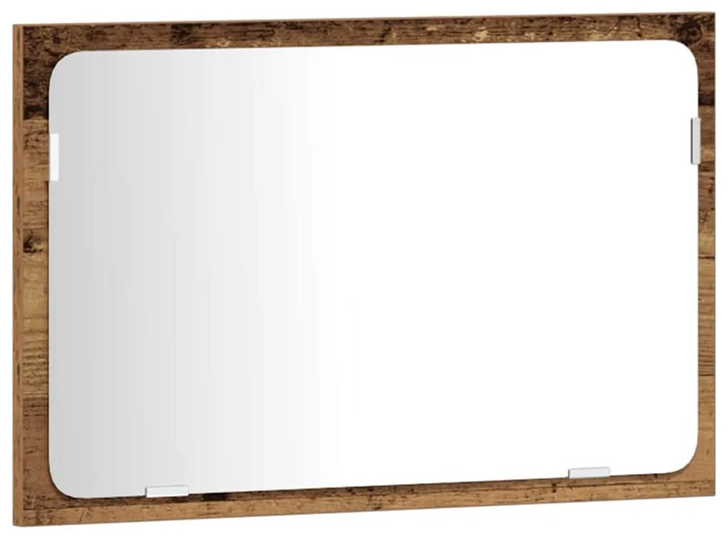 vidaXL Σετ Επίπλων Μπάνιου Επιτοίχιο με αποθήκευση Επεξεργασμένο ξύλο