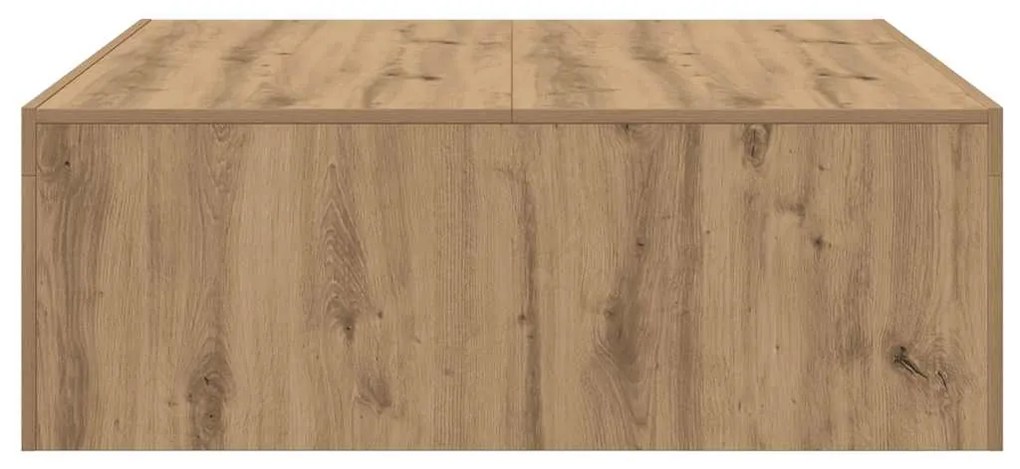 vidaXL Τραπεζάκι Σαλονιού Artisan Δρυς 100x100x35 εκ. Επεξ. Ξύλο