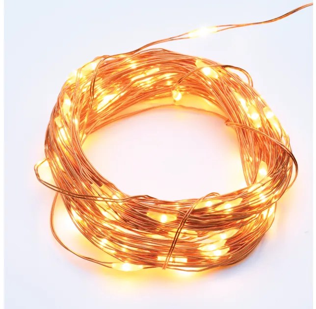 Λαμπάκια Σειρά 300 LED Θερμό Φως Χάλκινο Καλώδιο 8 Πρόγραμμα IP44 XCW300WWAF44 ACA-XCW300WWAF44-Χάλκινο XCW300WWAF44