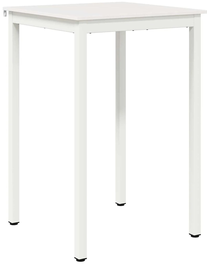 vidaXL Τραπέζι μπαρ Λευκό 110 x 55 x 105 εκ. Στερεά ξυλεία πεύκου