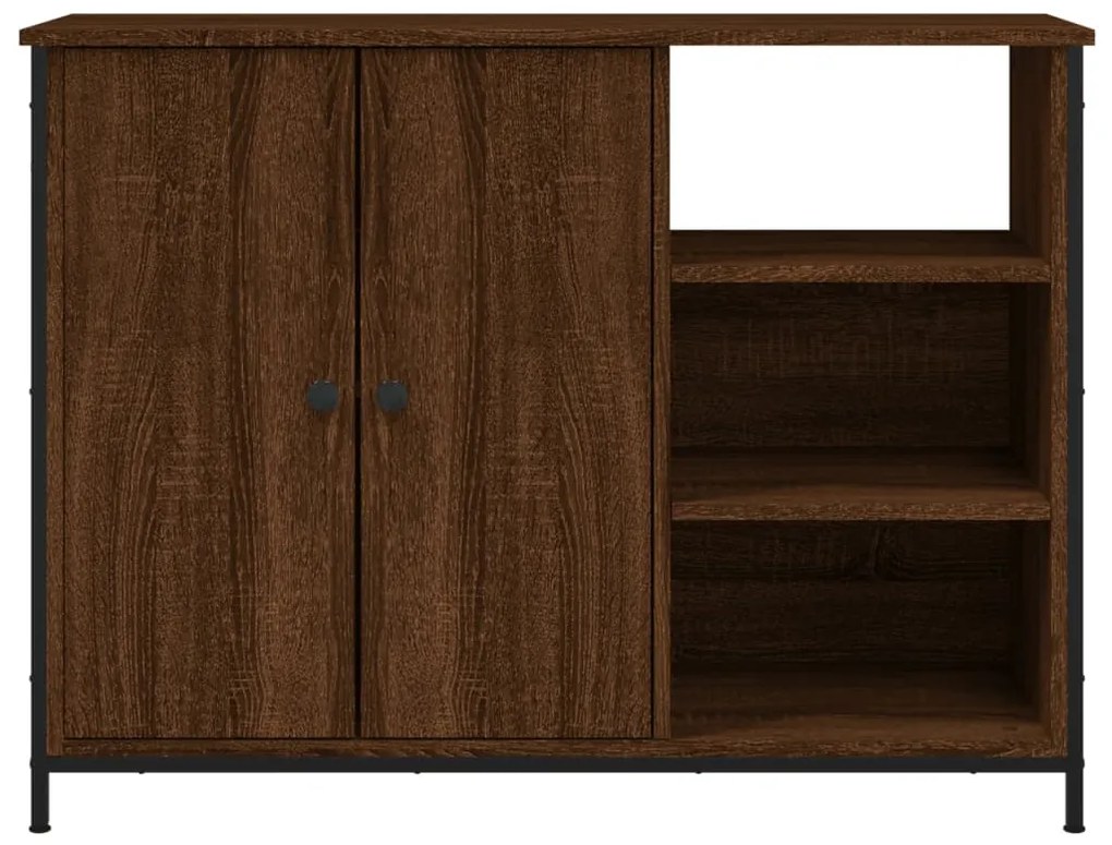 vidaXL Μπουφές Καφέ Δρυς 100x33x75 εκ. από Επεξεργασμένο Ξύλο