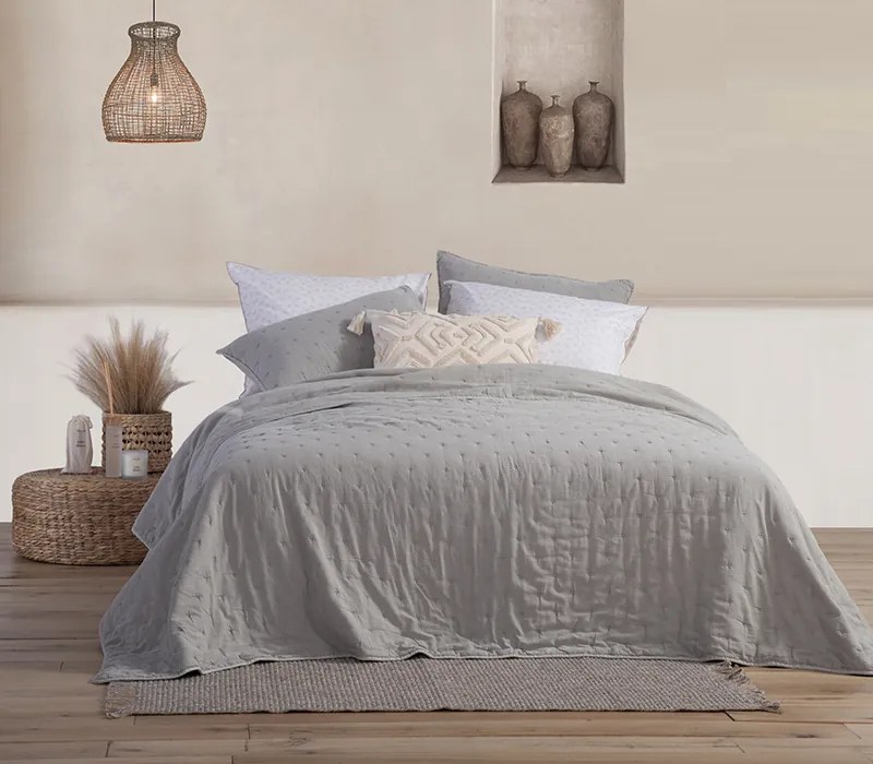 Κουβερλί Υπέρδιπλο Eydis Linen 230x240 - Nef-Nef Homeware