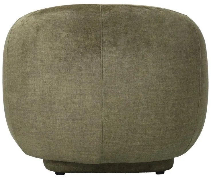 Πολυθρόνα Freya ύφασμα σε λαδί απόχρωση 93x87x76εκ 93x87x76 εκ.