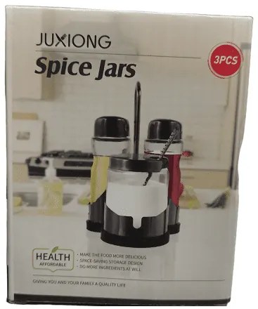 Βάζο Οργάνωσης Μπαχαρικών JUXIONG 3 τμχ.