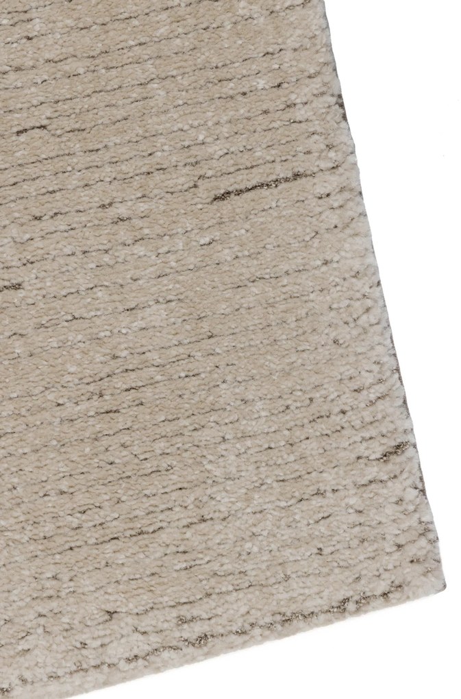 Deluxe 70 μπεζ μοκέτα ανάγλυφη με ρίγες  - Colore Colori 1,30x1,90